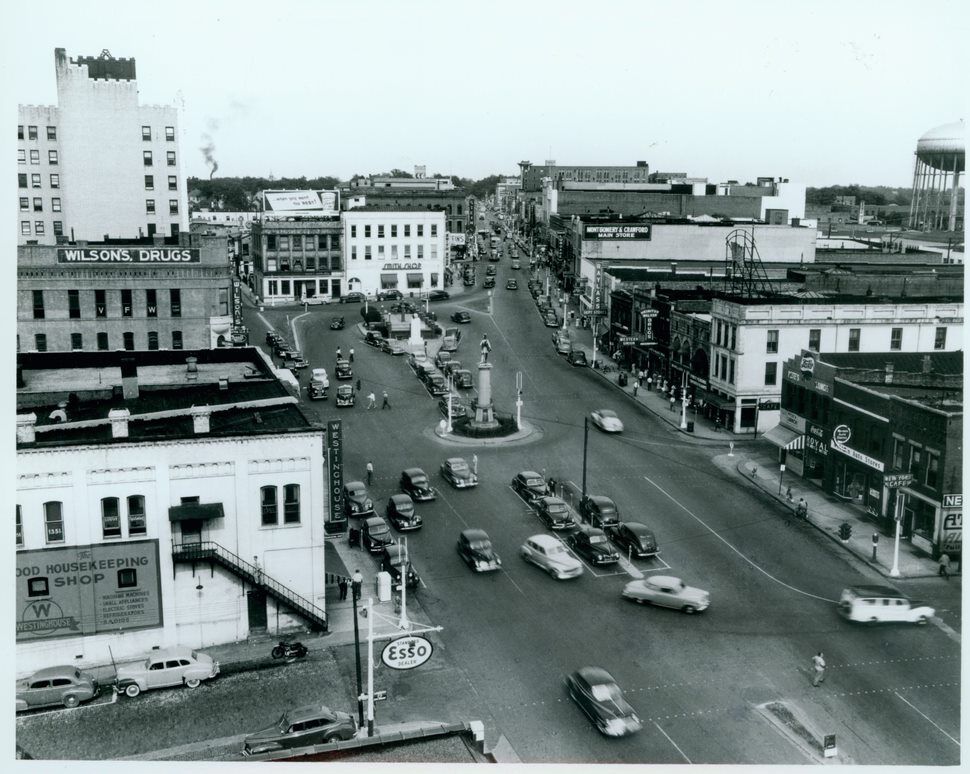 Morgan Square pictured in 1948
